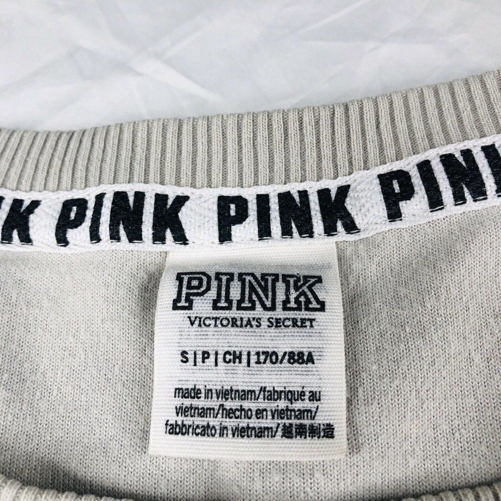 Victoria's Secret PINK Velour Pullover Sweatshirt - Picture 4 of 7